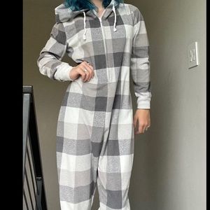 grey cotton onesie